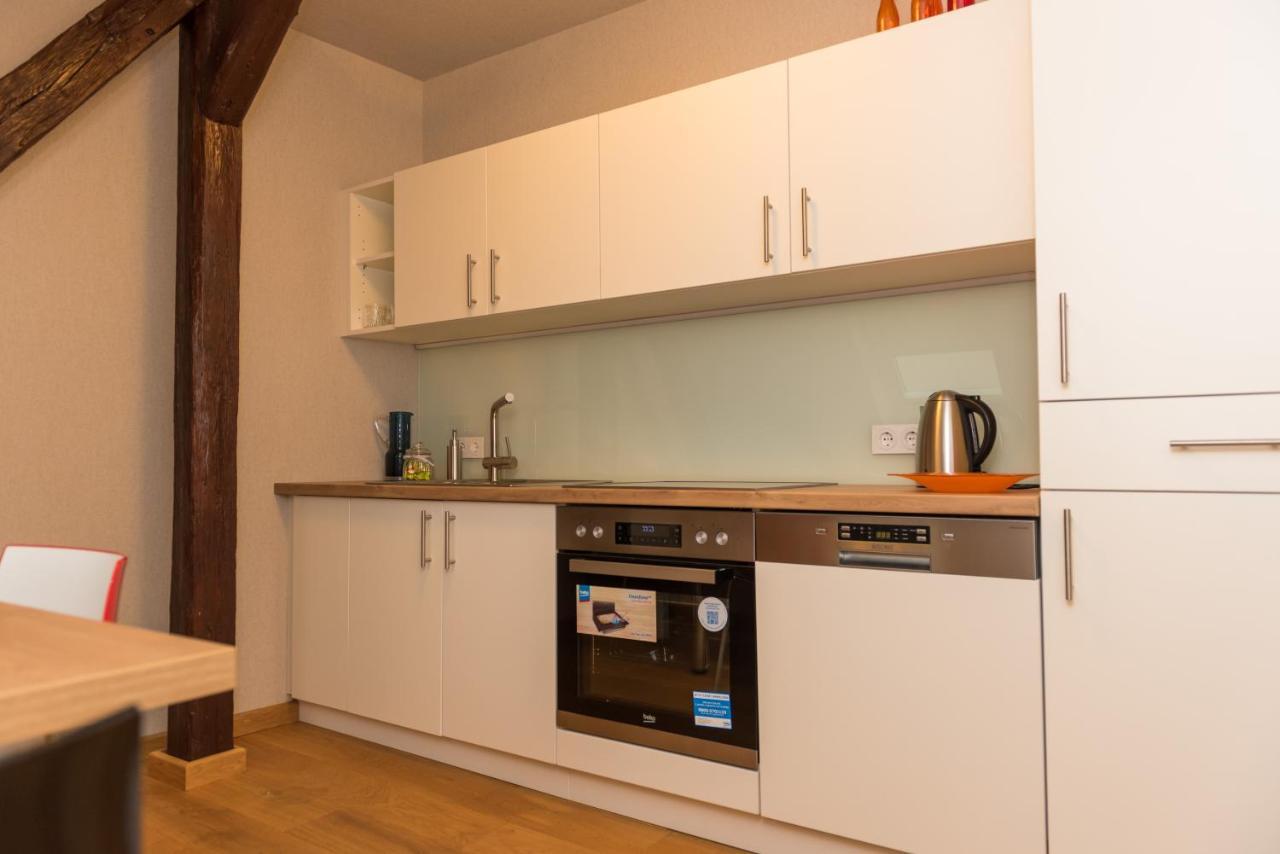 Apartmenthaus Am Dom Junior Suite Mit Parkplatz Цвикау Екстериор снимка